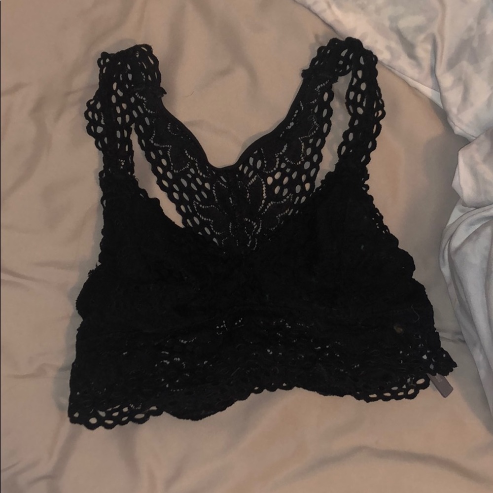 Black arie bralette